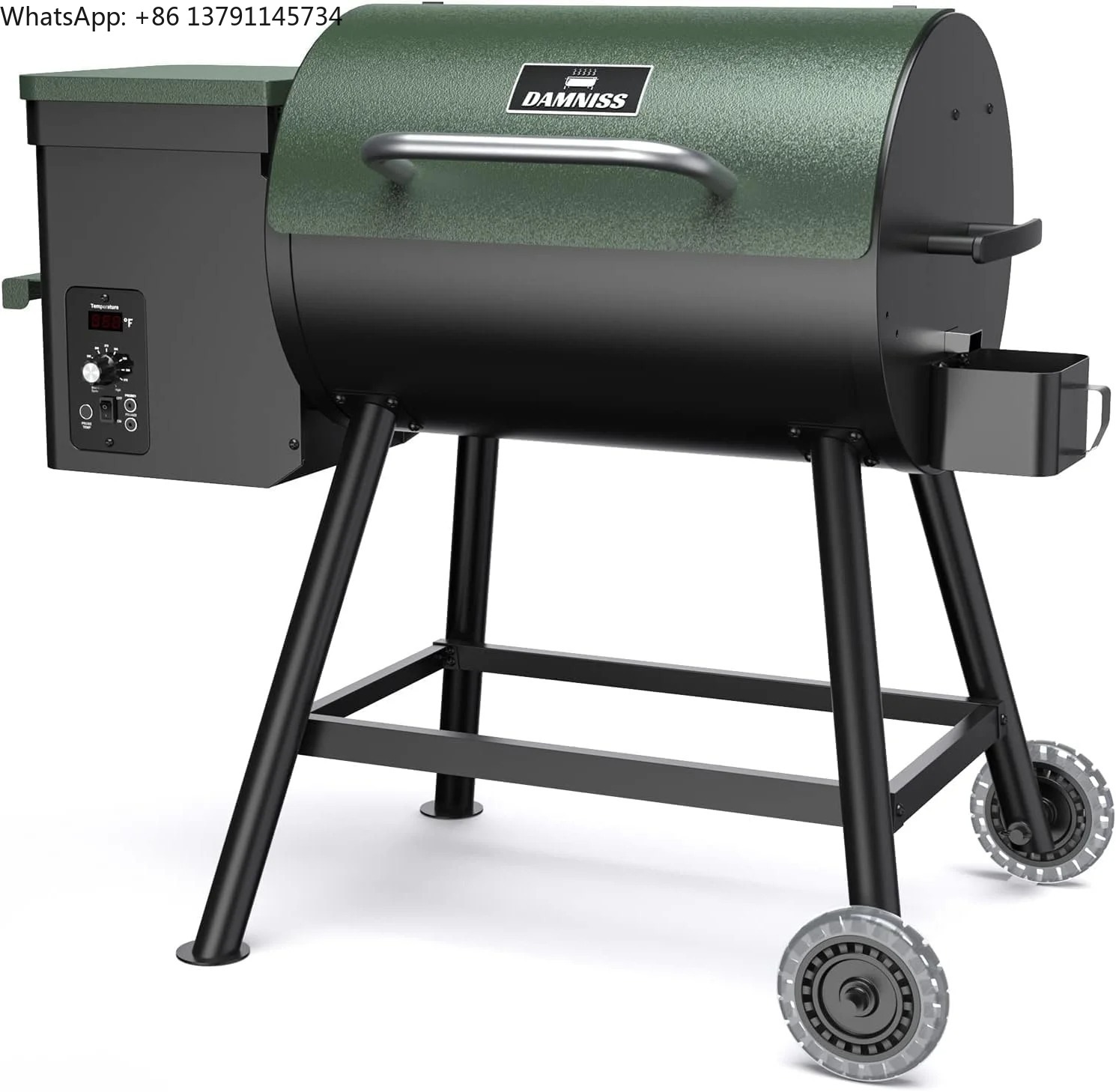 Electric Smoker Bbq - Elektrischer Holzpellet-Smoker-Grill 8-in-1 BBQ-Grill für den