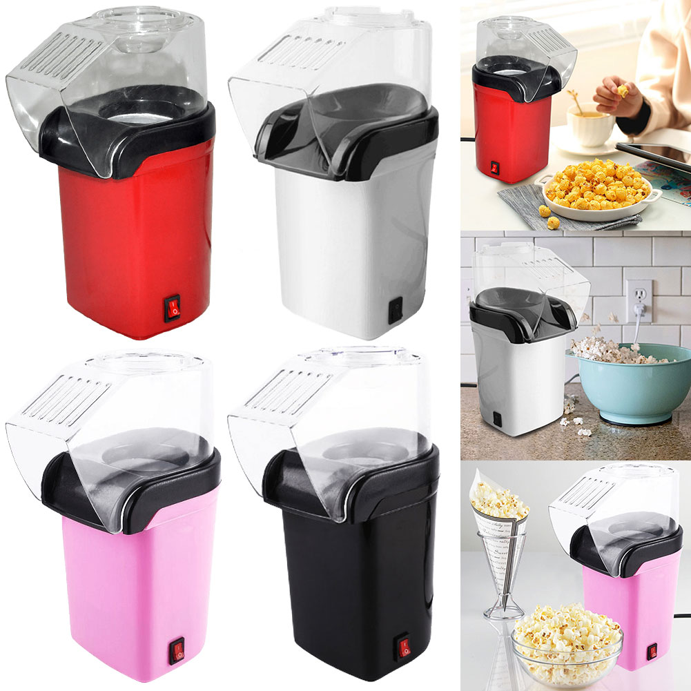 Air Popcorn Maker - 1200 W Popcornmaschine, hohe Poppingrate, Heißluft-Popcorn-Popper,