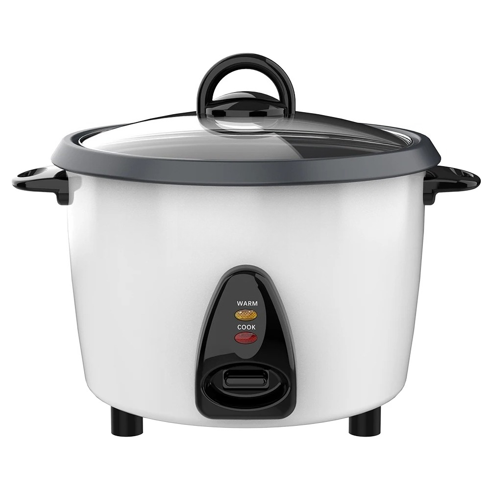Rice Cooker 10 Cup - 2026 900W Weißer Elektrischer Reiskocher mit