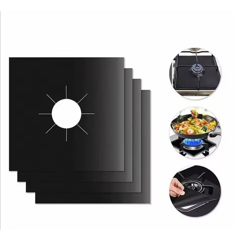 Kitchen Appliances Gas Stove - 2/4/8 Stück Gasherd-Schutzabdeckungen, Reinigungspads für Küchenutensilien,