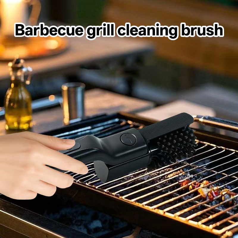 Electric Smoker Bbq - BBQ-Grillbürste mit 3 Geschwindigkeitsstufen, Elektrische Grillbürste,