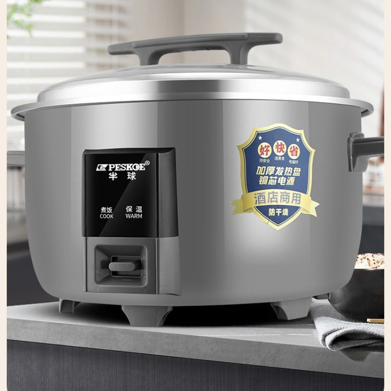Rice Cooker 10 Cup - Reiskocher, kommerzieller Reiskocher, großes Fassungsvermögen, für