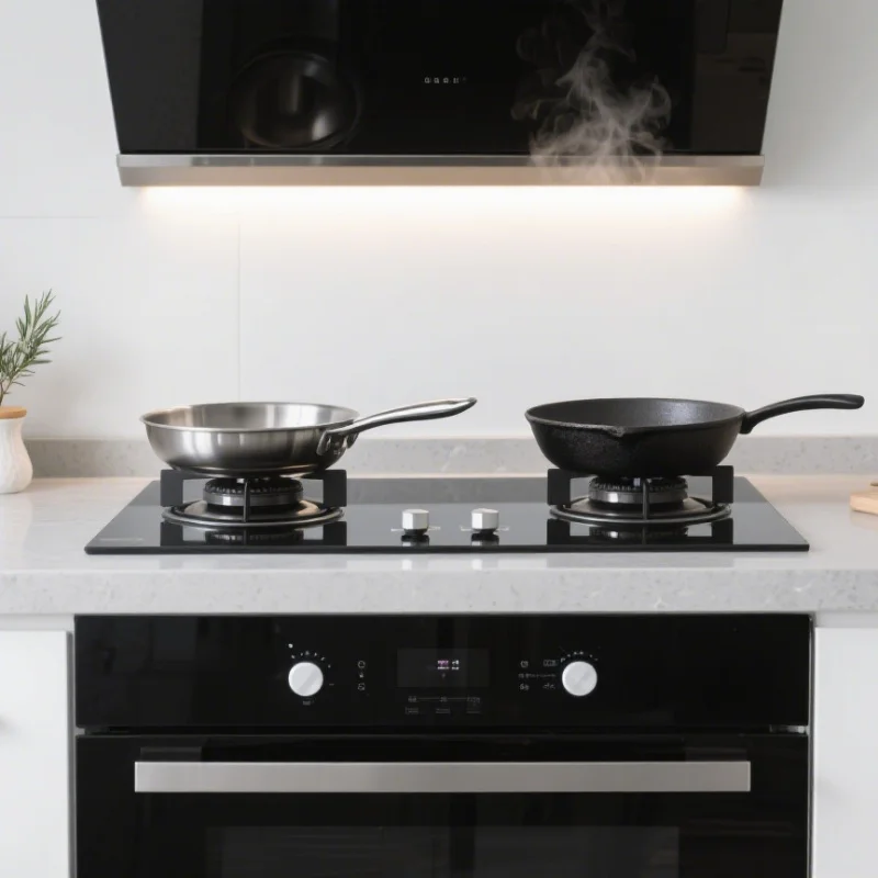 Kitchen Appliances Gas Stove - 5-Loch-Gasherdmatten, Gasherdmatten, Hochtemperaturbeständige Bodenmatten, Geeignet für
