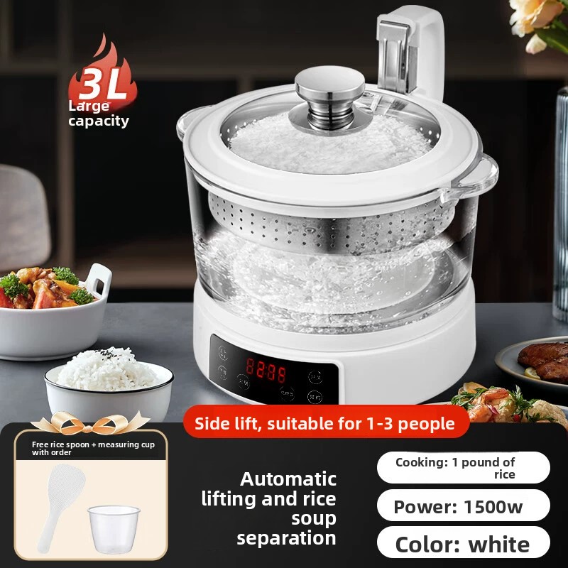 Kitchen Appliances Lowes - Reiskocher für 3-4 Personen, Automatischer Reisreiniger
