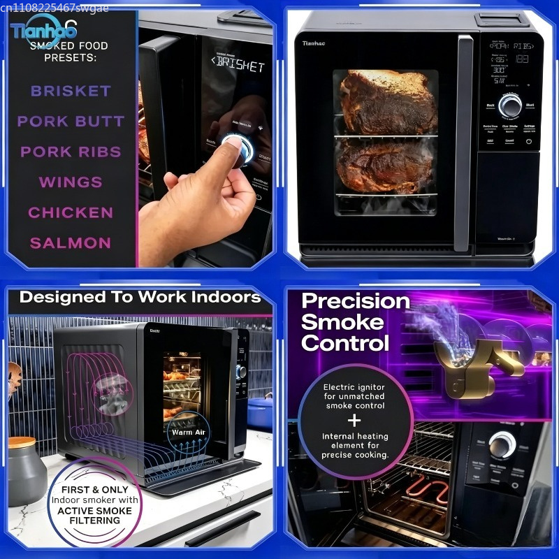 Mit aktiver Rauchfiltration fü – Electric Smoker Bbq Bewertung und Preis