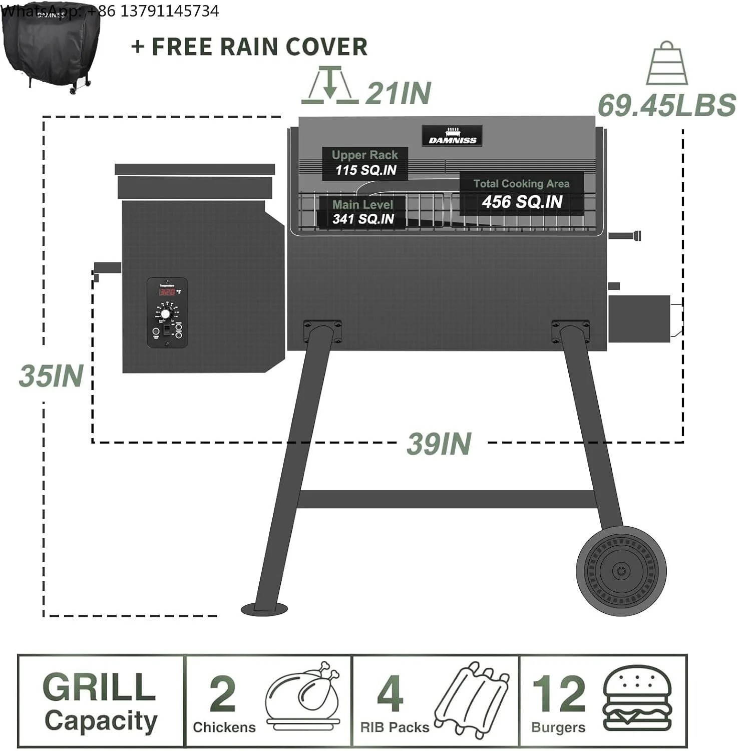 Elektrischer Holzpellet-Smoker – Electric Smoker Bbq Bewertung und Preis