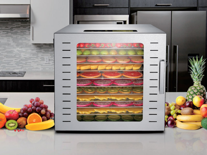 12-Fach-Dehydrator für Obst un – Dehydrator Tray Electric Bewertung und Preis