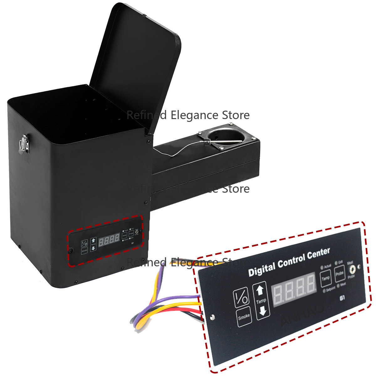 Pellet-BBQ-Smoker-Hopper-Bausa – Electric Smoker Bbq Bewertung und Preis