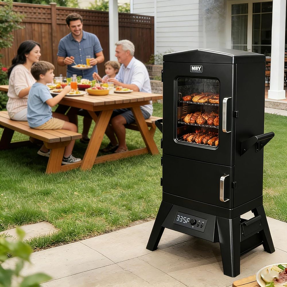 Großer elektrischer BBQ-Smoker – Electric Smoker Bbq Bewertung und Preis
