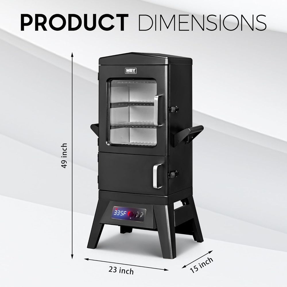 Großer elektrischer BBQ-Smoker – Electric Smoker Bbq Bewertung und Preis