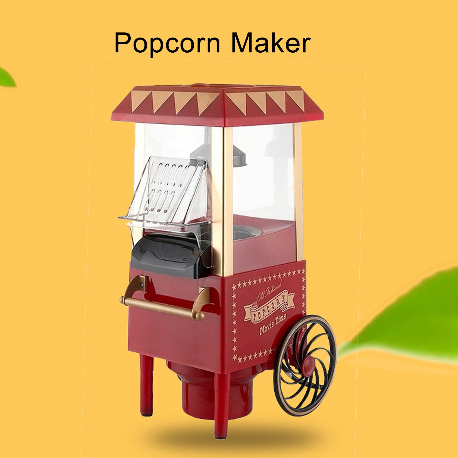 Automatische Popcornmaschine,  – Air Popcorn Maker Bewertung und Preis
